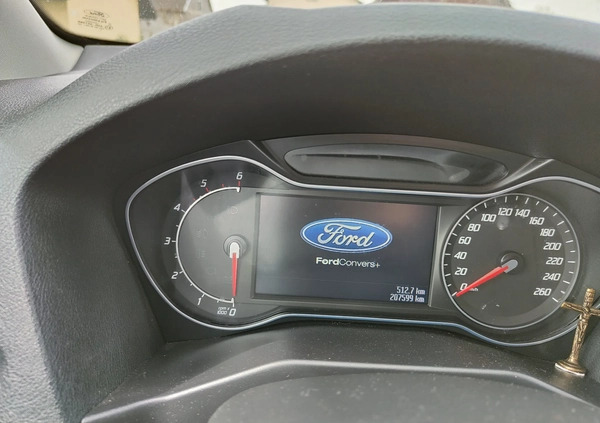 Ford Mondeo cena 41900 przebieg: 207599, rok produkcji 2014 z Krośniewice małe 56